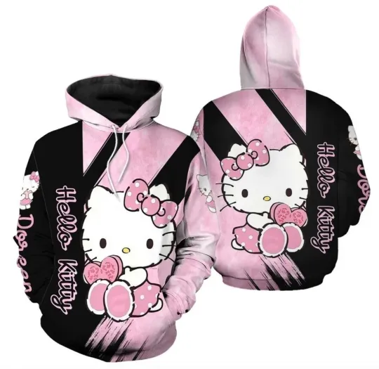 Discover Personalized Hello Kjt-ty 3D HOODIE HALLOWEEN GIFT CHRISTMAS GIFT BEST PRICE