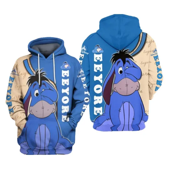Discover Eeyore Winnie-The-Pooh 3D Hoodie for Kids