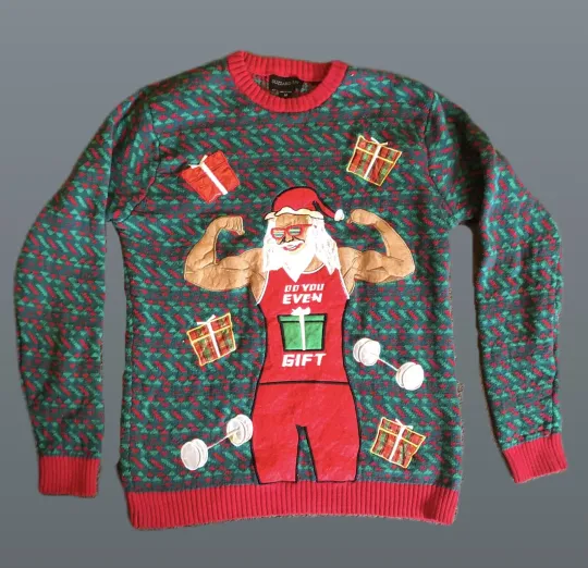 Discover Ugly CHRISTMAS Sweaters & Light Up Hat