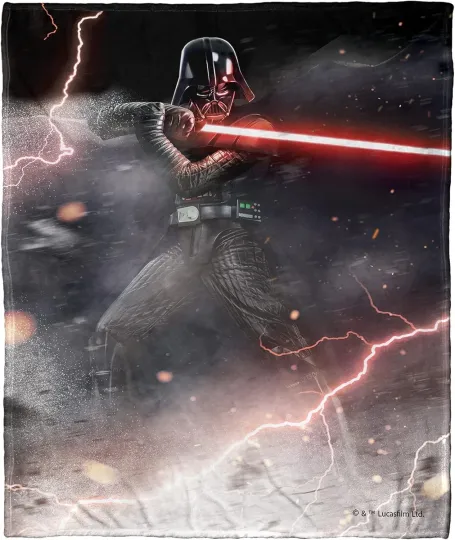 Discover Chose One Christmas Xmas Star Wars Disney SuperHero Holiday Fleece Blanket