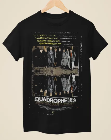 Discover Quadrophenia - Movie Poster Inspired Unisex Black T-Shirt