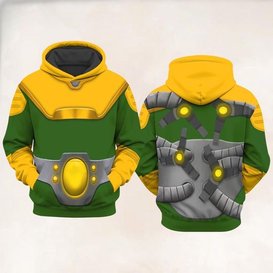 DO Cosplay Hoodie, 3D DO Halloween Costume Shirt, Spidey and His Amazing Friends Sweatshirt, Fun Superhero Gift Idea