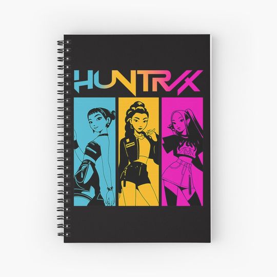 Discover  Kpop Demon Hunters Vintage Huntrix Huntrix Fan Rumi Zoey Mira Kpop Huntrix Journal