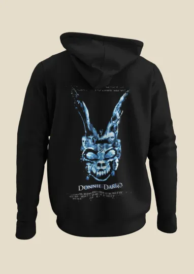 Discover Donnie Darko - Movie Poster inspired Unisex Black Hoodie