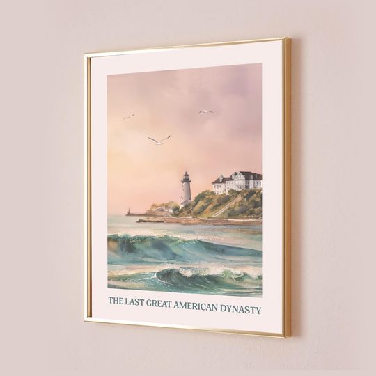 The Last Great American Dynasty Taylorr Poster Lyric Print Inspired Quote Aesthetic Subtle Office Decor Home Preppy Room
