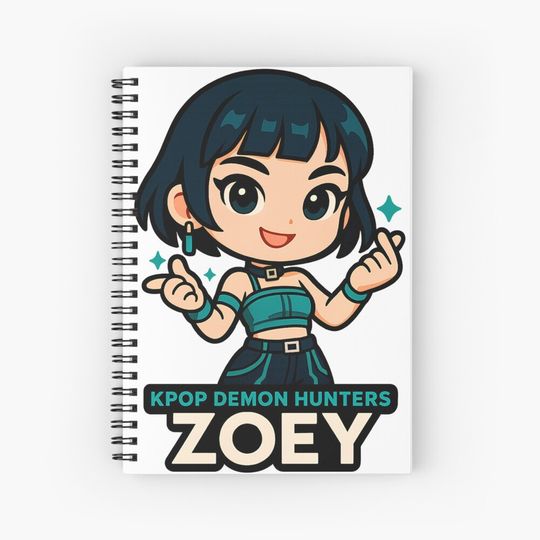 Discover K-Pop Demon Hunters art Zoey - 32 Journal