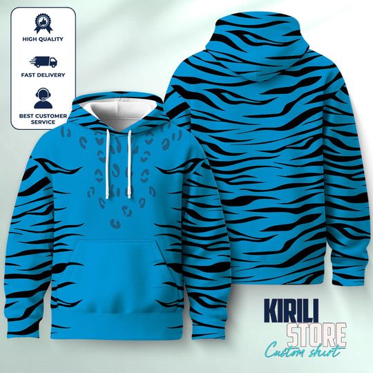 Kpop Hunter Tiger Derpy Hoodie, Tiger Derpy Cosplay Hoodie, Kpop Movie Fan Gift, Demon Hunter Merch Tee, Halloween Costume Clothing