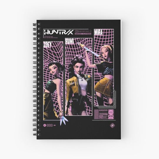 Discover Brutalism Huntrix Kpop Demon Hunter | Art Poster Journal