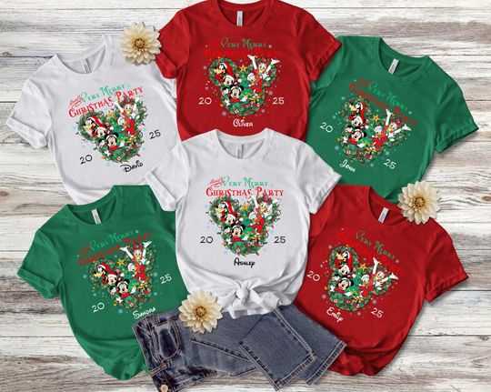 Discover Custom Disney christmas shirt, disneyland christmas shirt, disney christmas family shirt, christmas disneyworld shirt, christmas party shirt