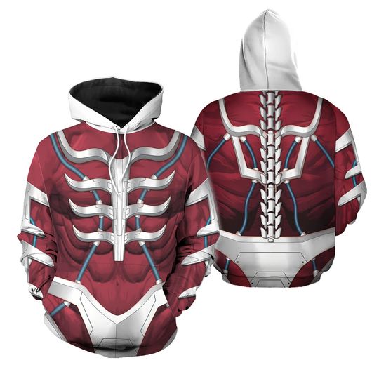 Lord Zedd Mighty Morphin Costumes Hoodie, Halloween 3D All Over Print Shirt, Power Rangers Sweatshirt, Costume Pants, Superhero Cosplay