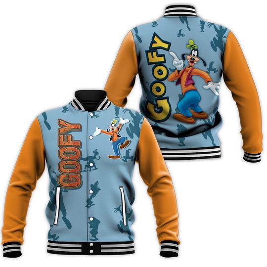 Goofy Baseball Jacket Disney Baseball Uniform