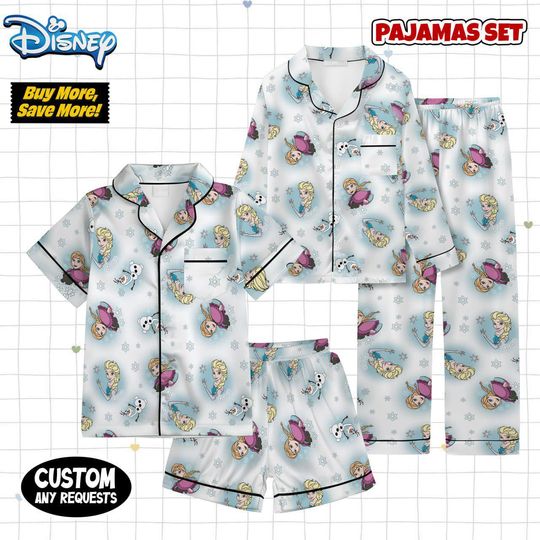 Discover Elsa Christmas Pajamas, Elsa Frozen Holiday Pajamas, Frozen Women Pajamas, Disneyland Pjs Christmas, Pajamas For Party