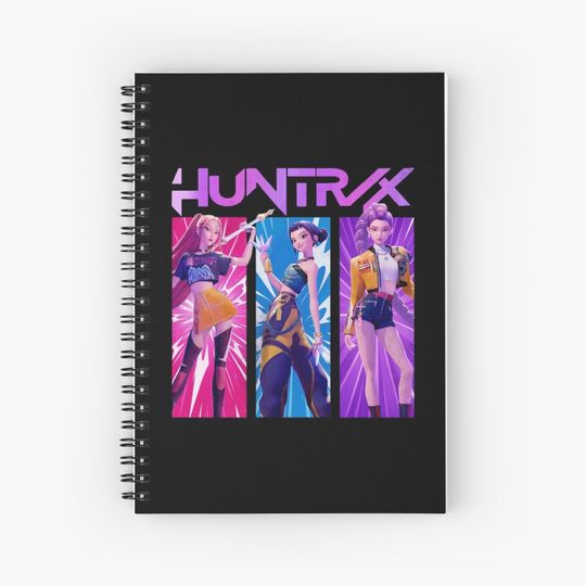 Discover HUNTRIX Kpop Demon Hunters Notebook, Gift For Kids Fan