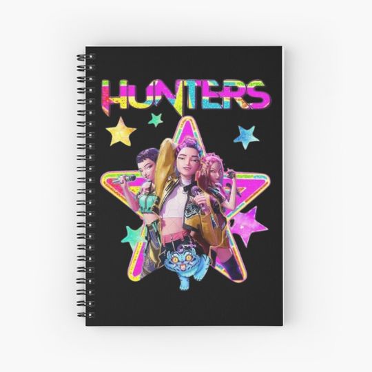 Discover HUNTRIX  Notebook, Gift For Kids Fan