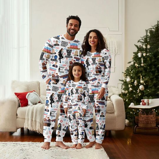 Grey's Anatomy Matching Family Pajamas Set, The OG TV Series Pajamas, Christmas Pajamas, Meredith Grey Pajamas, Funny Doctor Grey Merch
