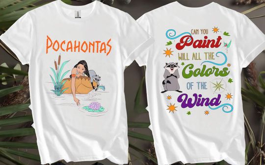 Double Sided Pocahontas Afternoon Dreaming