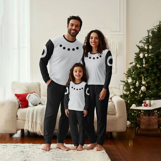 Sussy Bird Family Matching PJs, Cute Derpy Tiger And Sussie Bird Christmas Pajamas, Blue Tiger Cosplay Costume, Kpop Shirt, Xmas Gift