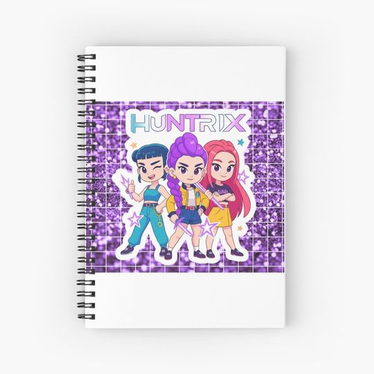 Discover K-Pop Demon Hunters - Huntrix Notebook, Gift For Kids Fan