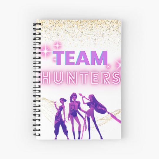 Discover Kpop Team Hunters Notebook, Gift For Kids Fan