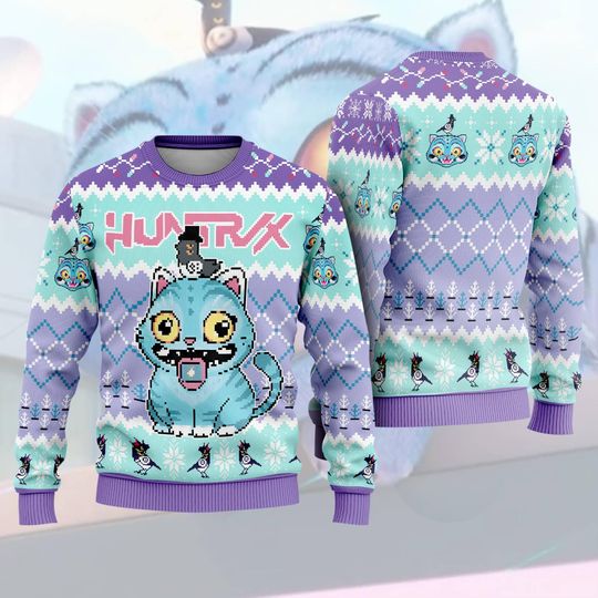 Discover Derpy The Tiger Sussie Sweatshirt, Kpop Demon Ugly Christmas