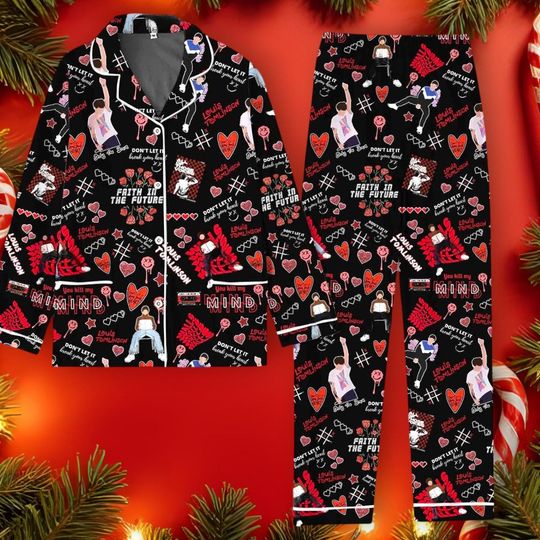 Discover Future Faith Pajamas Set, Pajamas for Adults & Kids, Music Vibe Gift for Friends, Family Nights