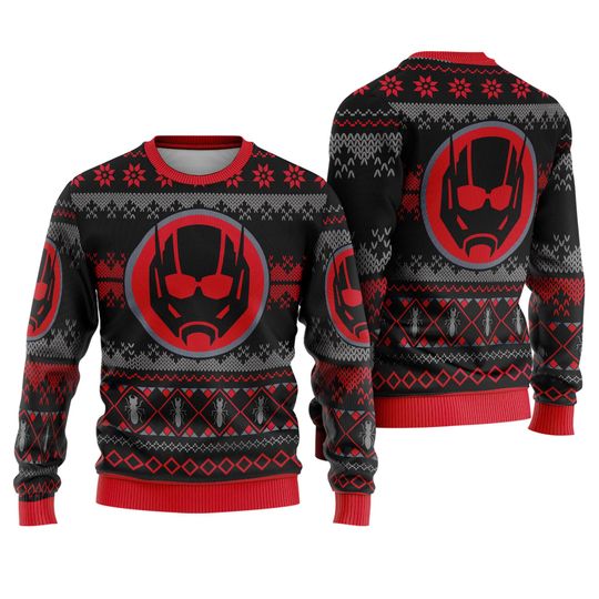 Christmas Ant-man Superhero Comics Ugly Sweater