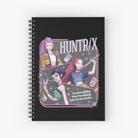 Discover Anime Movie Band Retro Film Demon Trend Cute Funny Cartoon Journal