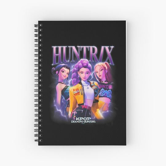 Discover HUNTR/X Heartthrob Mira Rumi & Zoey BFF's Collage KPop Demon Hunters Apparel Journal