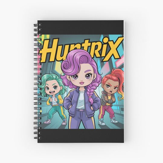 Discover Huntrix Squad – Kawaii Anime Superstars Unite! Journal