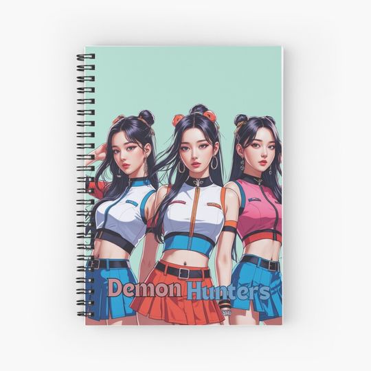 Discover Huntrix Kpop girls demon Hunters Journal