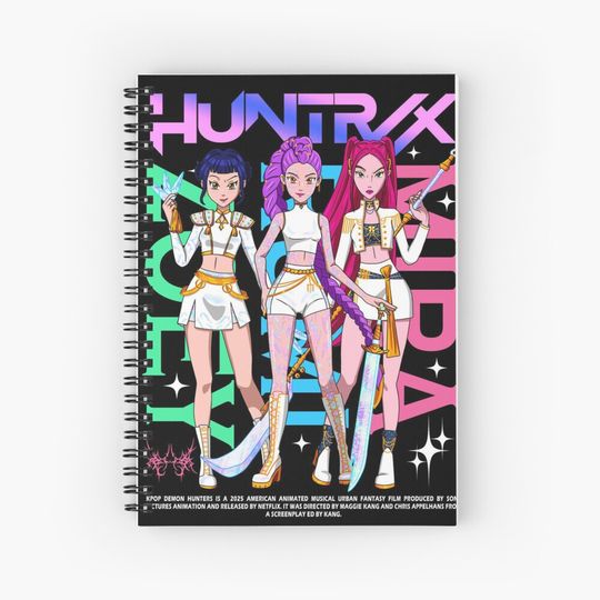 Discover Huntrix KPOP Demon Hunters Journal