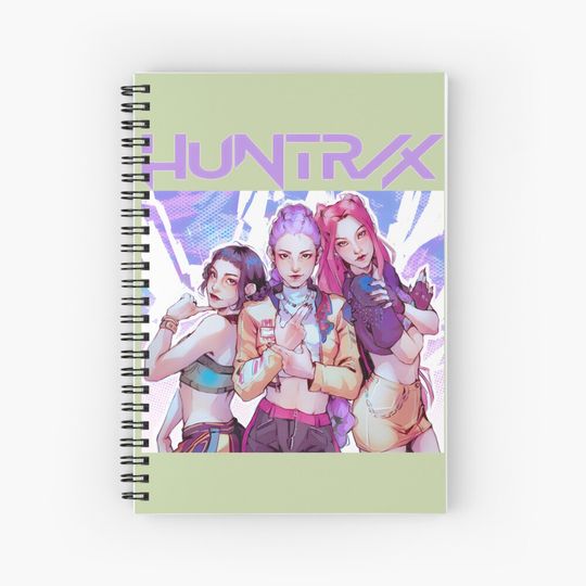 Discover Huntrix Demon Hunters Kpop Fanart | Limited Edition Journal