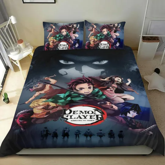 Discover demon Comforter Set Duvet Cover Sets Super Soft Bedding Set Kids Gifts