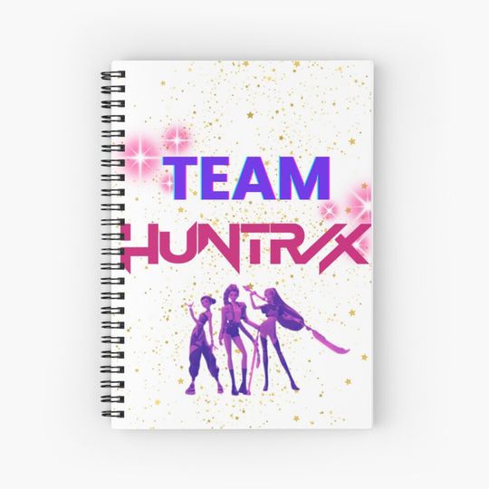 Discover Kpop Team Huntrix Notebook, Gift For Kids Fan