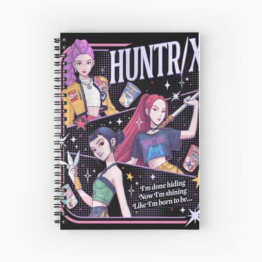 Discover Hunting Ramen Notebook, Gift For Kids Fan
