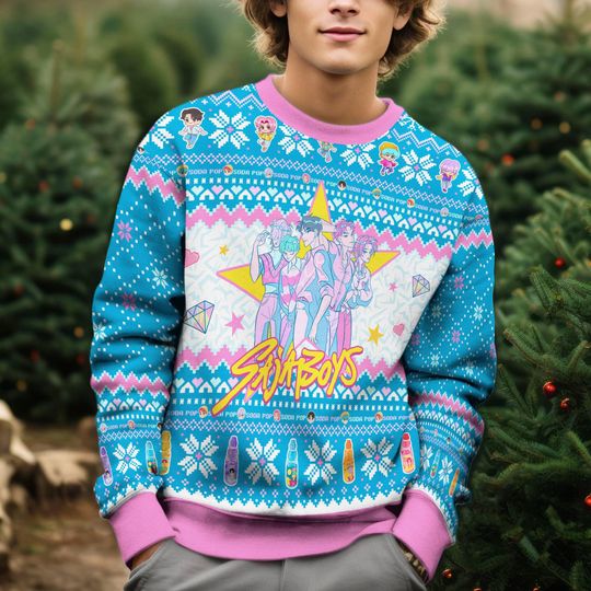 Discover Kpop Movie Saja Boys Ugly Sweatshirt, Saja Boys Ugly Christmas, Saja Boys Halloween Costume, Christmas Outfit Gifts, Kpop Idol Ugly Sweater