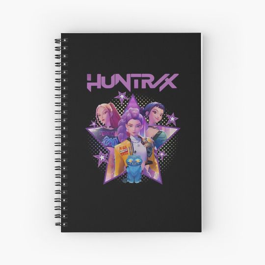Discover Huntrix Notebook, Gift For Kids Fan