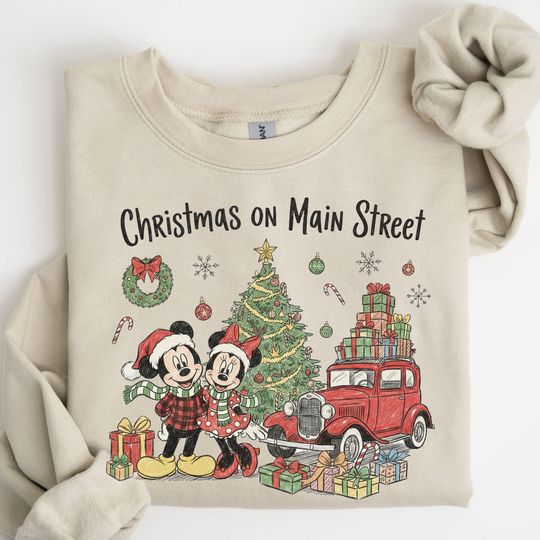 Discover Disney Christmas Sweatshirt: 2025 Disney Family Christmas Shirt, Mickey's Very Merry Christmas Party, Disney Trip Shirt