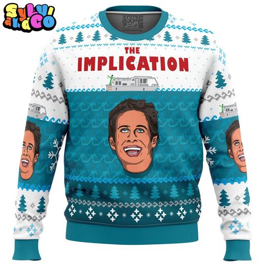 Discover The Implication Ugly Sweater, It's Always Sunny In Philadelphia Ugly Christmas, Retro 90s Movie Quotes, Xmas Gifts 2025, Christmas Holiday