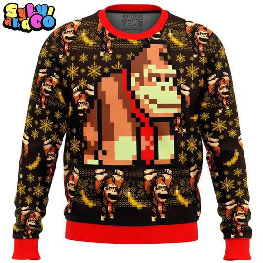 Mario Donkey Kong Ugly, Christmas Holiday, Xmas Party Gifts 2025