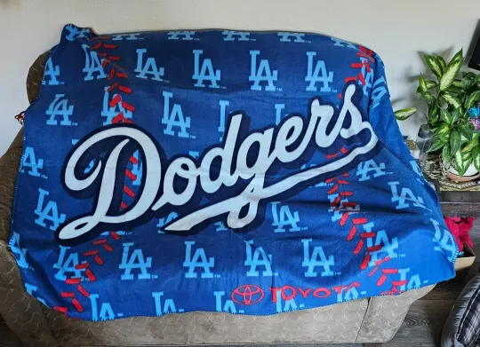LOS ANGELES DODGERS Blanket Fleece
