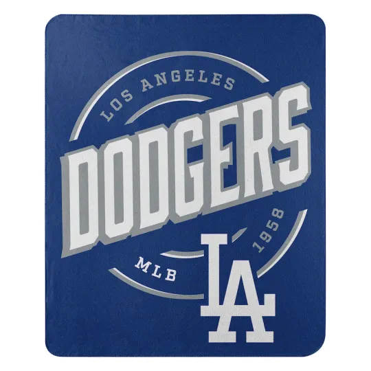 Discover Los Angeles Dodgeers Fleece Throw Blanket