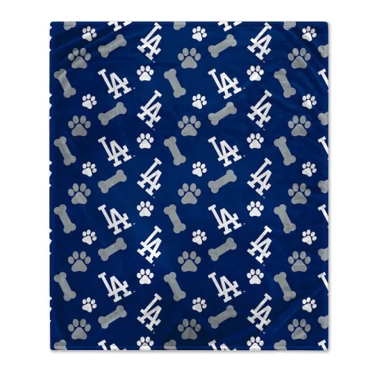 Discover Los Angeles Dodggers M.L.B Pet Blanket Flannel Fleece Pegasus World Series Champion