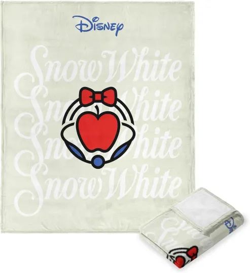 Discover Disney Princess Iconic Snow White Cozy Fleece Blanket