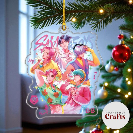 Discover Saja Boys Acrylic Ornament  Kpop Christmas Gift for Fans
