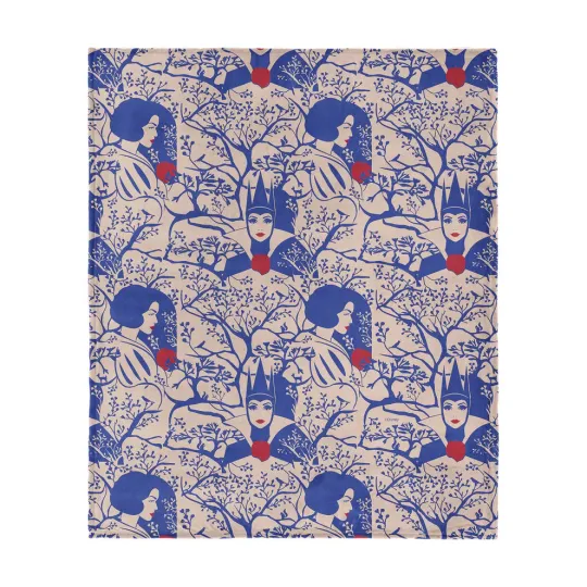 Discover Disney Snow White Forest Of Apples Fleece Blanket
