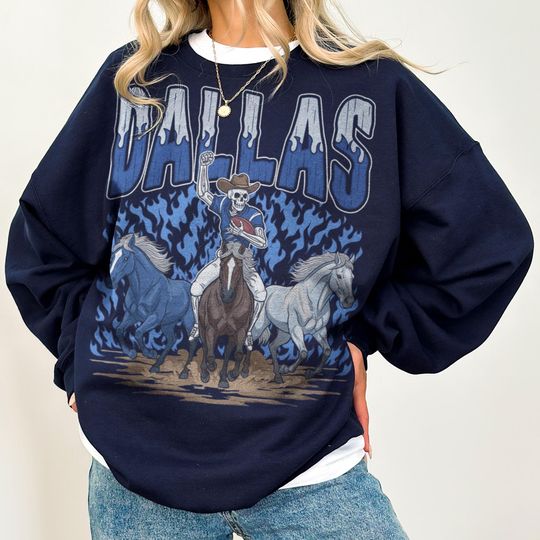 Discover Vintage Dallas Cowboys Crewneck Sweatshirt
