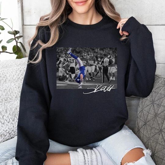 Discover Cam Skattebo Backflip Celebration Shirt, New York Giants Football, Football Game Day Shirt, Comfort Colors Giants Shirt, Hoodie, Sweater