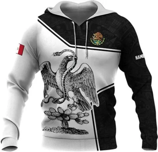 Discover Personalized Name Mexico Shirt Mexican 3D HOODIE Christmas Gift Halloween Gift