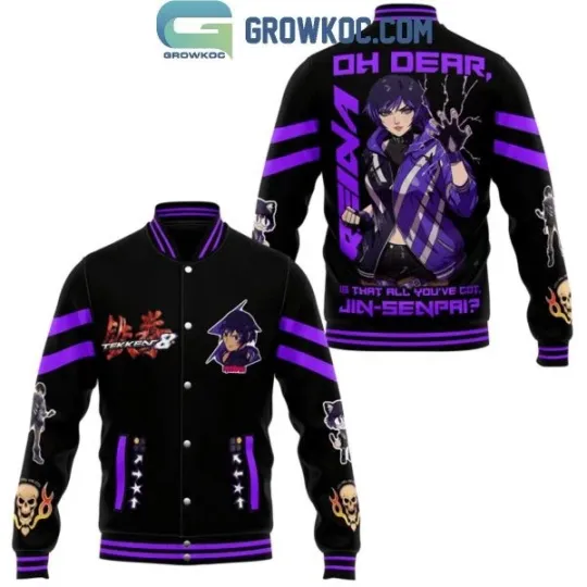 Tenken 8 Oh Dear Baseball Jacket Jin-Senpai Outerwear